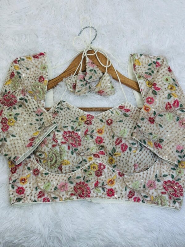 Embroidered Saree wear | Readymade Blouse | Size 36