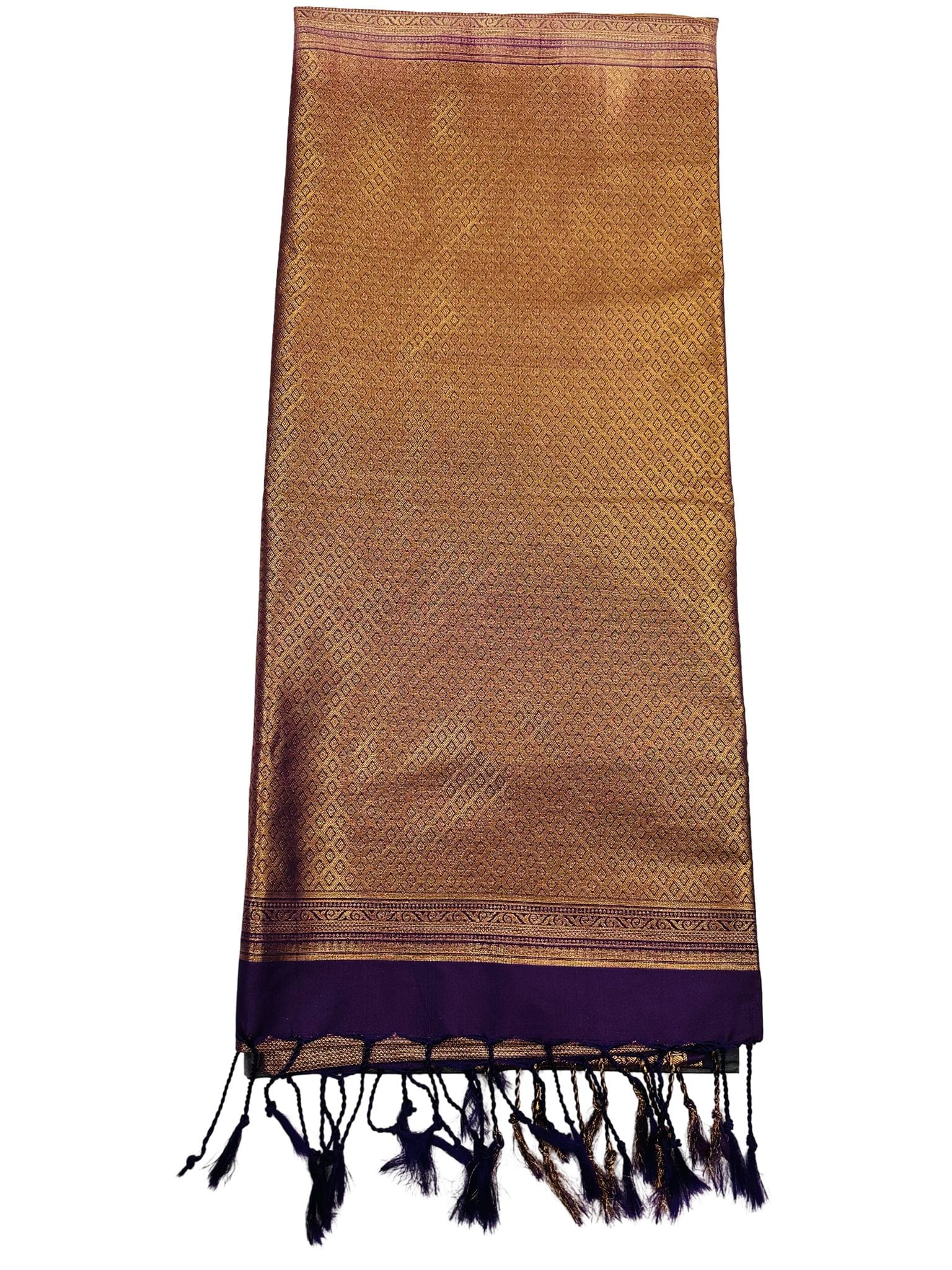 Elephant Grey Soft Silk Saree, Premium Kanchipuram Style Silk Saree, Grey Wedding Saree, Temple Border Zari Pallu, Traditional Party Wear - Image 4