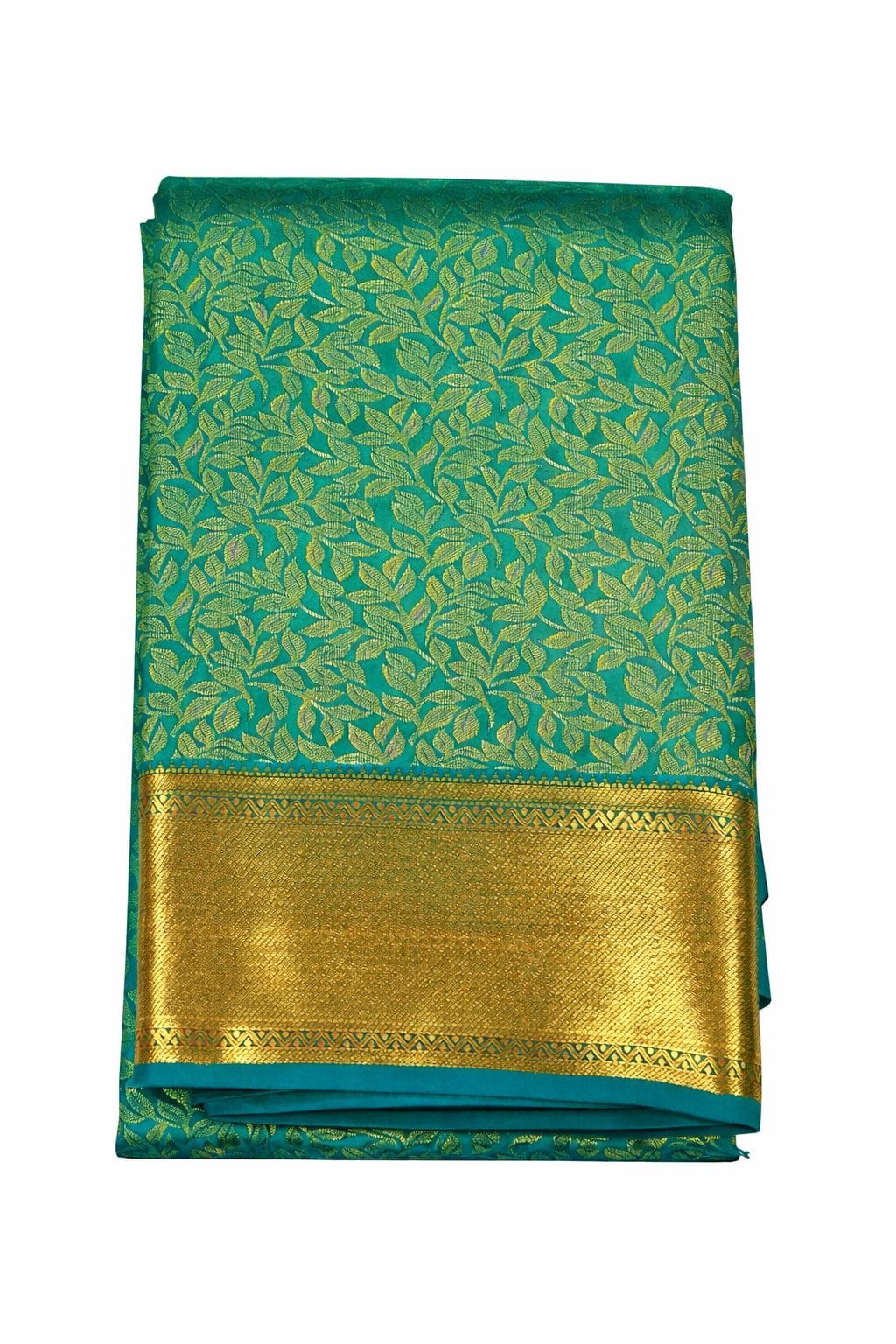 Bridal Kanchipuram Soft Silk Saree Peacock Green Kodi Design Wedding Pattu Saree Traditional South Indian Bridal Silk Saree - Image 3