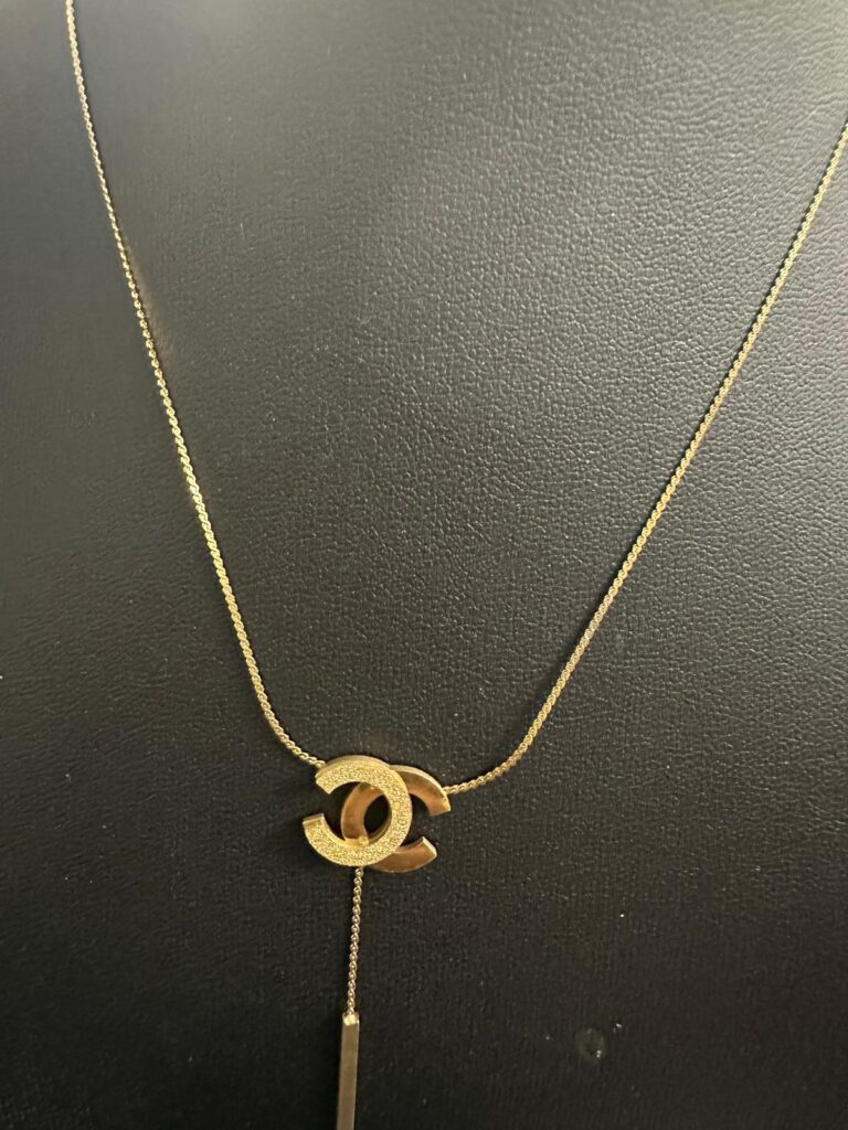 Anti-tarnish gold plated chain