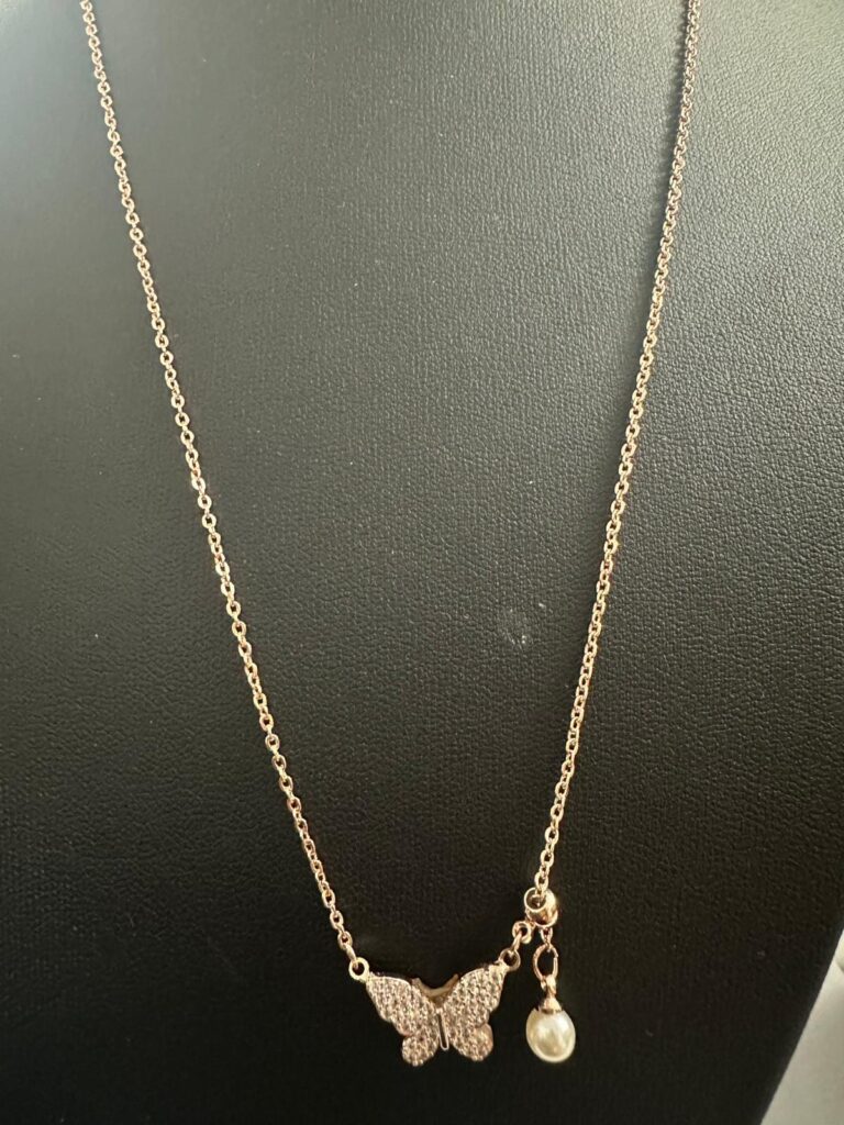 Anti-tarnish gold plated chain