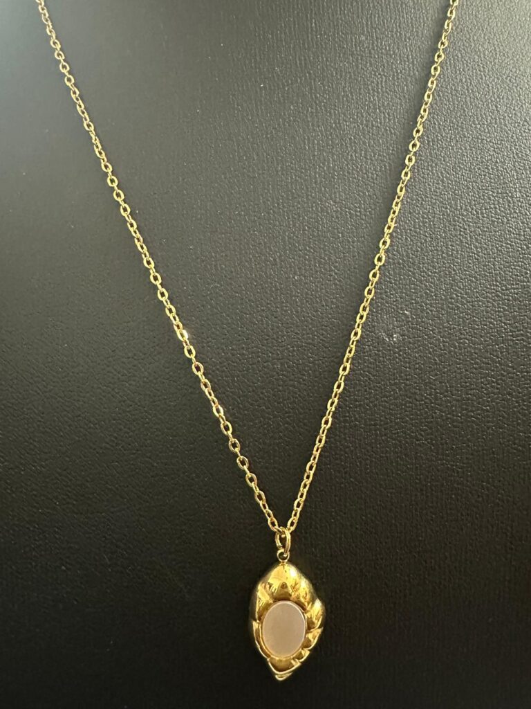 Anti-tarnish gold plated chain