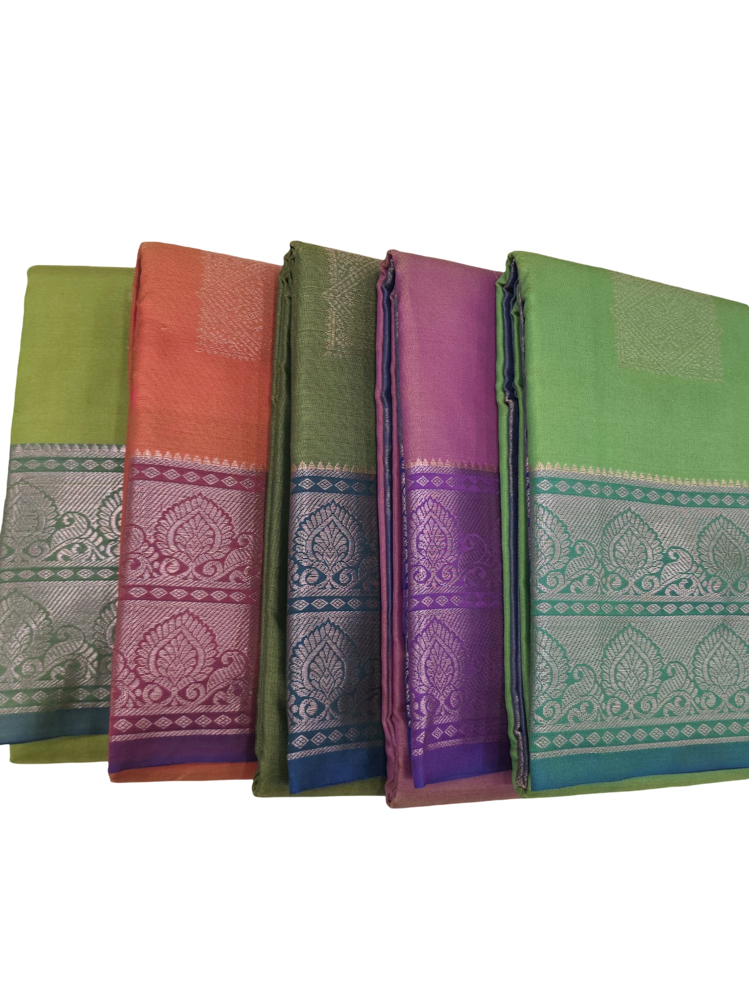 Tussar Silk Saree with Zari Woven Border Traditional Indian Ethnic Party Wear - Image 2