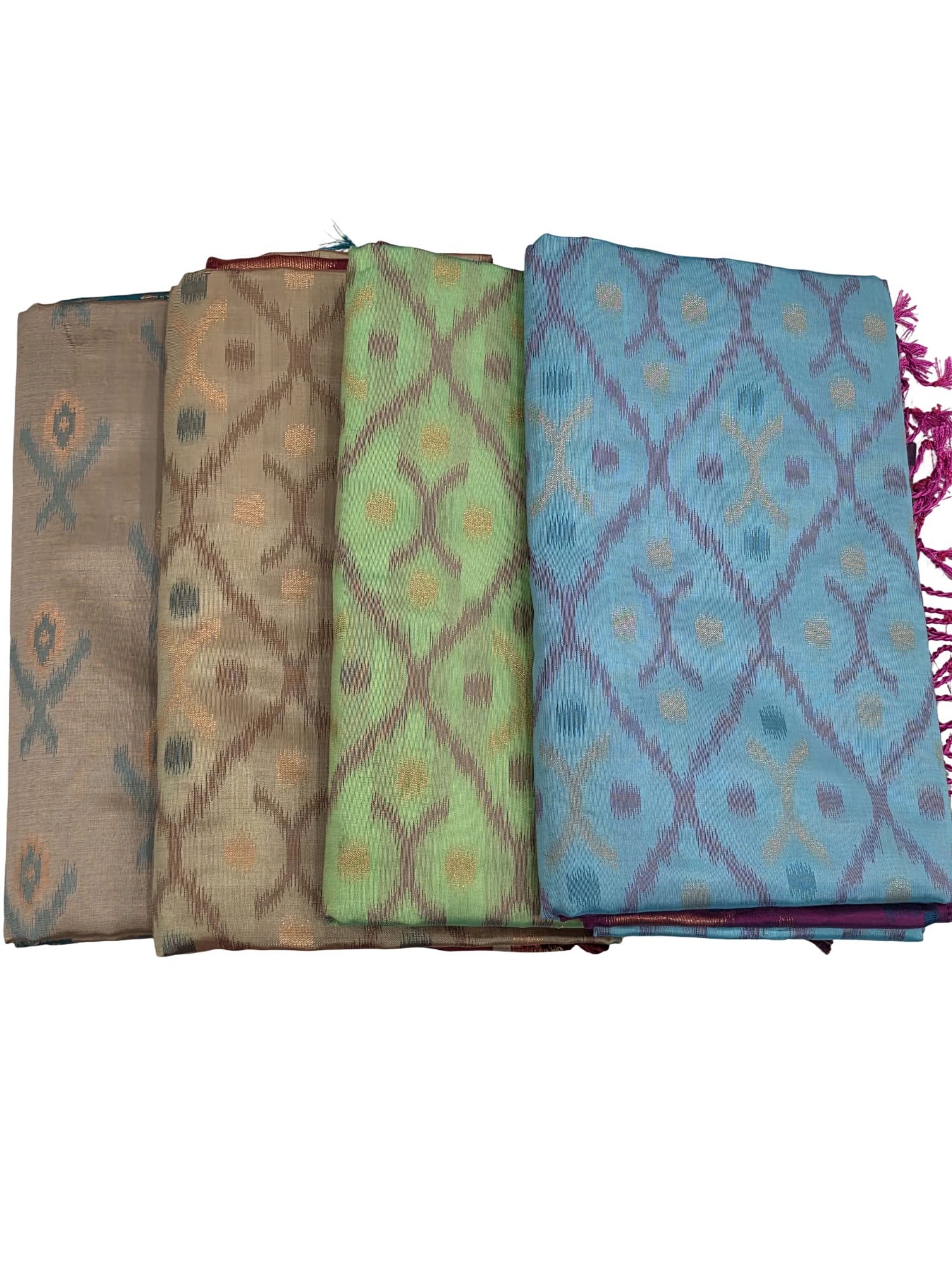 Paithani Style Saree with Zari Border & Designer Pallu Traditional Indian Wear - Image 2