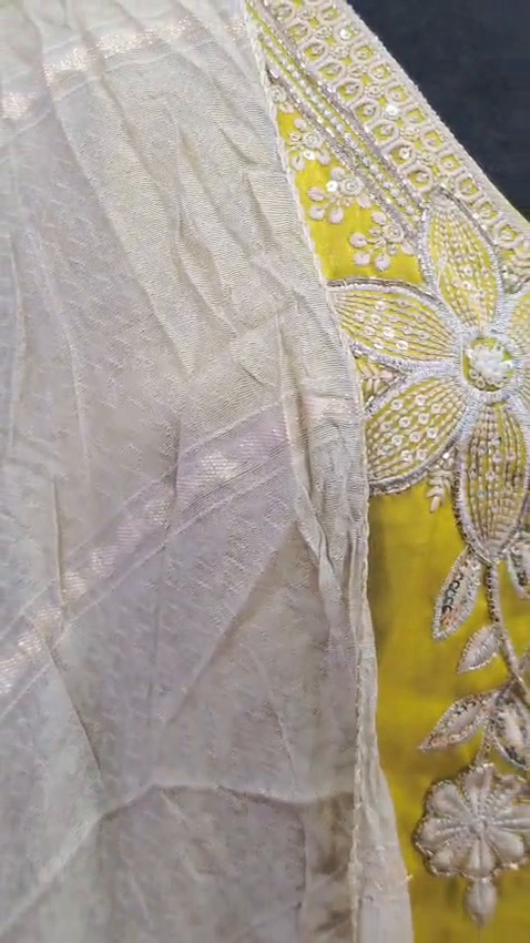 Women 3 Piece Salwar Suit Indian Ethnic Kurta Pant Dupatta Set - Image 5