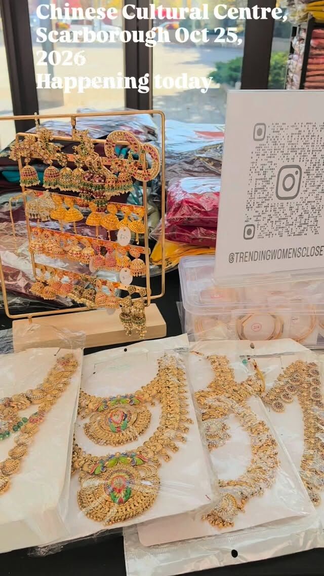 Janaki weaves Clearance Sale #scarborough #gtaevents #viral videos